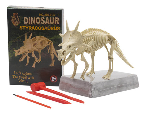 Un Juego De Excavación De Fósiles De Dinosaurios A27 Kit Kid