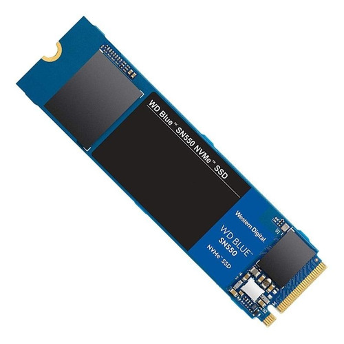 Disco sólido interno Western Digital SN550 WDS100T2B0C 1TB azul