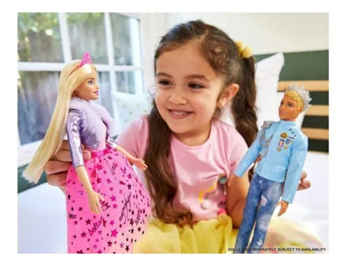 Imagem 6 de 8 de Boneca Barbie Princess Adventure Deluxe Loira Gml76 - Mattel