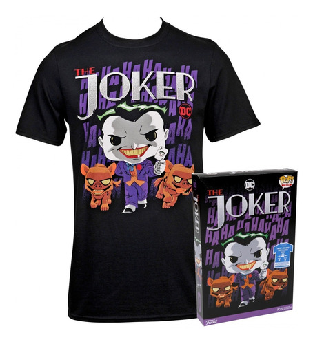 Funko Tees The Joker Dc Talla M