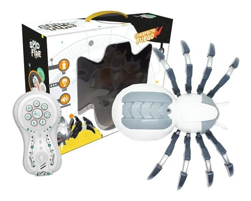 Araña Mecanica A Control Spid Fire Con Luz Sonido Ik0273