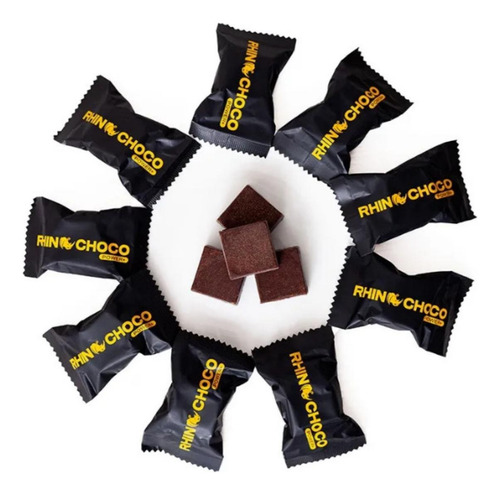 Rhino Choco Power Para Hombre 12 Chocolates Oferta Limitada!