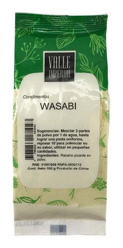 Wasabi 100 Gr.