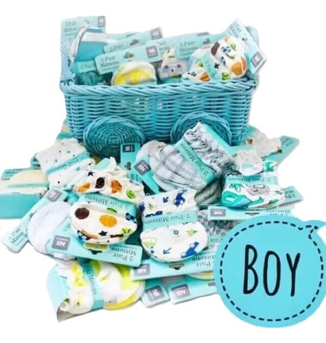 Pack 6 Par De Mitones Para Bebe 