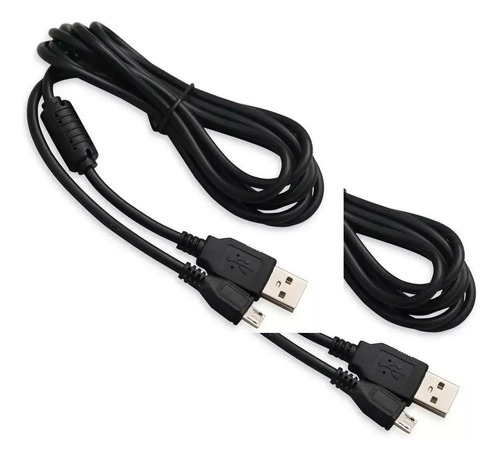 Cable De Carga Usb C/ Filtro Para Joystick Ps4 Playstation 4