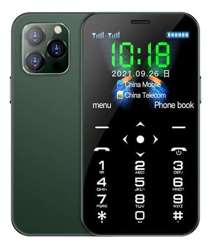 Mini Teléfono Móvil D13 4g Lte, Pantalla Táctil De 1.77 PuLG