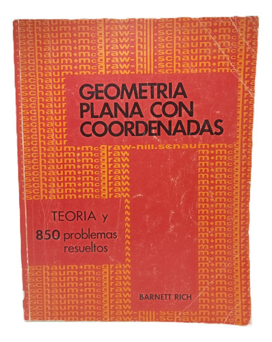 Geometría Plana Con Coordenadas - Barnett Rich - Schaum