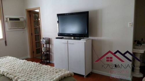 Imagem 13 de 15 de Apartamento - 3 Dormitorios (3 Suites) - Dep. Completa - Boqueirão - Santos - 3344