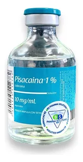 Pisacaína 1% Lidocaína 10mg/ml Frasco C/50ml / Pisa