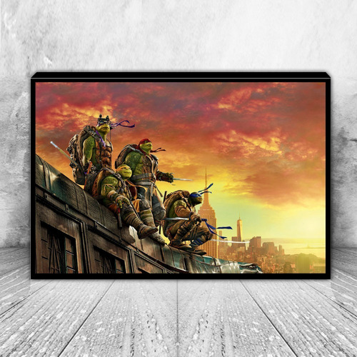 Cuadro Decorativo Tortugas Ninja Tmnt F968