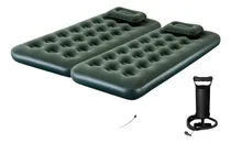 Comprar Combo De 2 Colchones Individuales + Bomba + 2 Almohadas Grat
