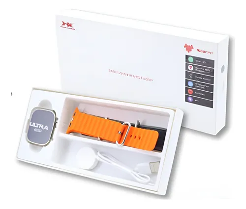 Reloj Smartwatch Hk10 Ultra A + Correas + Cargador