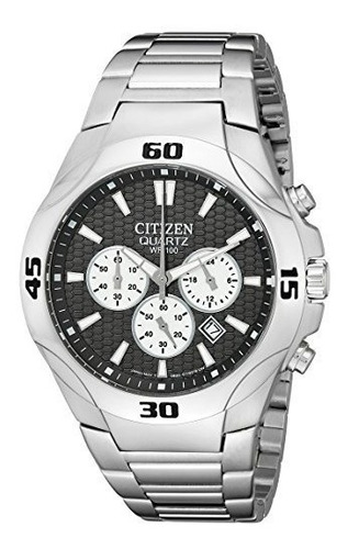 Reloj Hombre Citizen An8020-51h Crono  Agente Oficial  J
