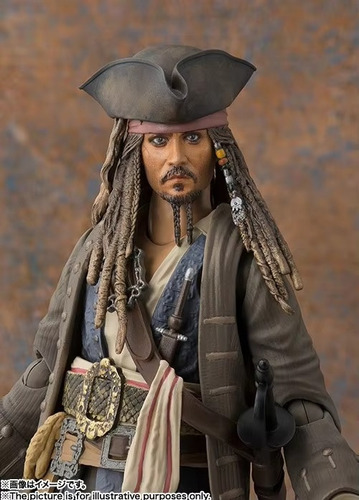 Mz Figura De Ação Jack Sparrow De Piratas Do Caribe Shf