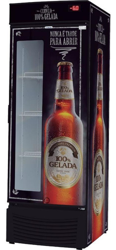 Cervejeira Fricon Com Visor Vcfc-431d Capacidade 431l Preta 220v