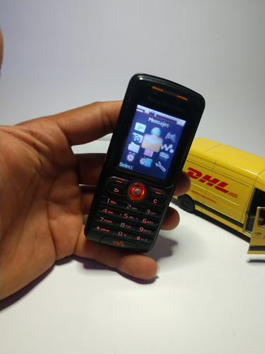 Sony Ericsson Walkman W200 Telcel Excelente Leer Descripción Gris Oscuro (Usado)