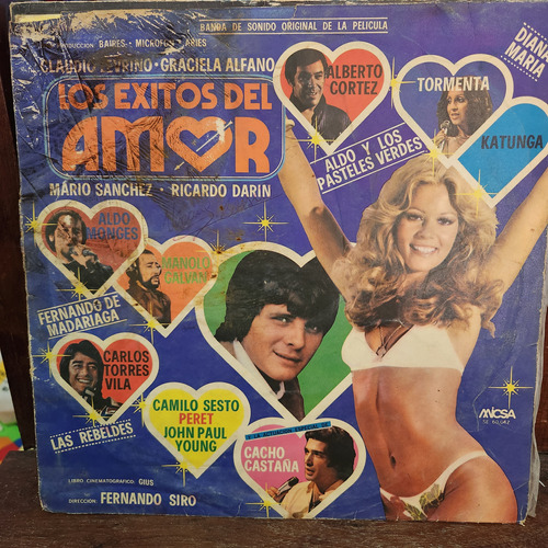 Vinilo Los Exitos Del Amor Tormenta Monges Katunga Young Bs1