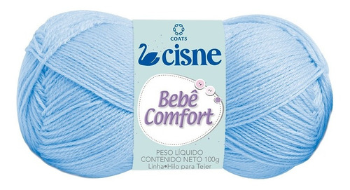 Imagen 3 de 3 de Lana Cisne Bebe Comfort Lisa X Ovillo De 100gr