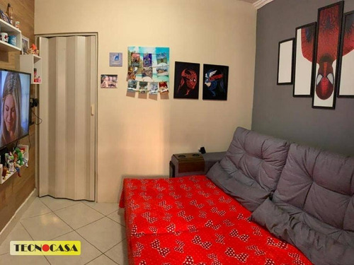 Imagem 2 de 25 de Ótima Kitnet Para Venda Com 33 M² No Baiiro Boqueirão Em Praia Grande/sp. - Kn0143