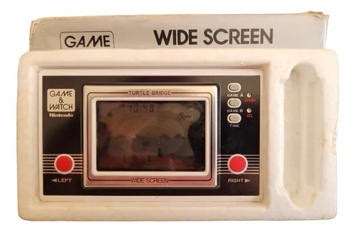 Game & Watch Turtle Bridge - Nintendo Anos 80 (impecável