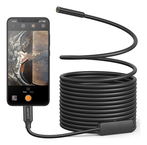 Cámara Endoscópica Anykit Tipo-c 5,03 M Hd 1080p Ip67