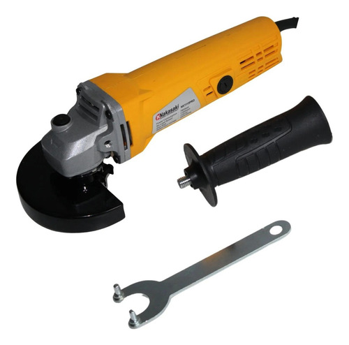 Esmerilhadeira Lixadeira Angular 115mm 780w Profissional Cor Amarelo Frequência 50/60hz 110v