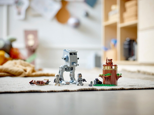 Star Wars At-st Lego 75332 87 Piezas Kit De Construcción