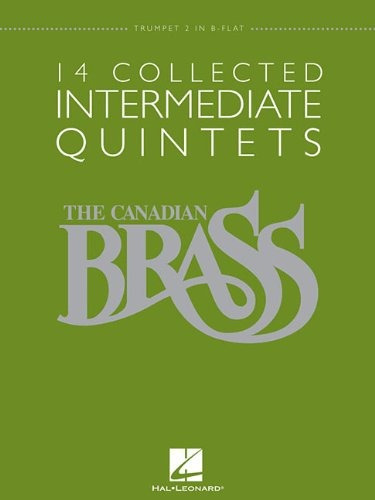 14 Collected Intermediate Quintets Trumpet 2 In Bflat
