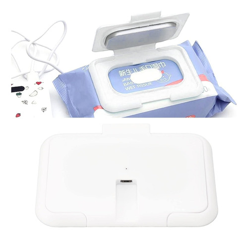 Calentador Portable Estink Para Toallitas Húmedas Blanco