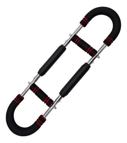 Entrenador De Brazo De Brazo Equipo De Negro Rojo 40 Kg