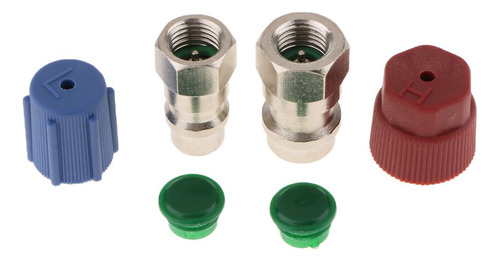 Adaptadores De Carga De A / C De 2 Piezas R12 R22 To
