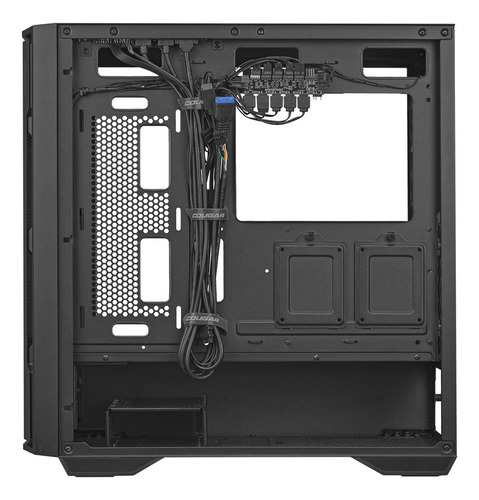 Gabinete Cougar Uniface Rgb Con Vidrio Templado Nnet