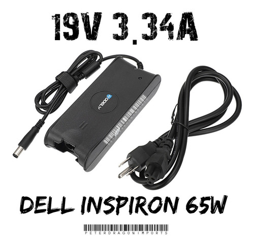 Cargador Marca Hodely Para Laptops Dell Inspiron 19v Y 3.34a