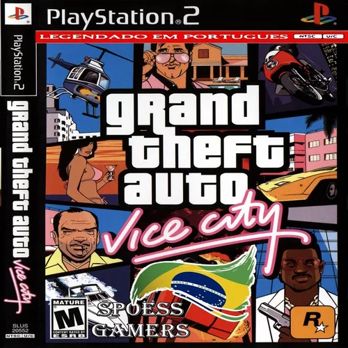 Gta Vice City Ps2 Grand Theft Auto Portugues Patch