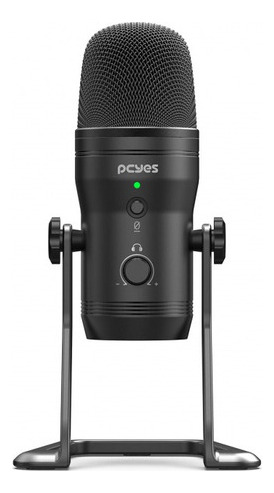 Microfone Condensador Vocalizer Pro Cor Preto/Metálico