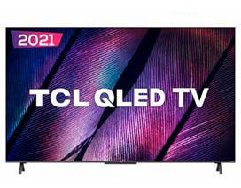Imagem 1 de 9 de Smart Tv Tcl Qled Ultra Hd 4k 55 Android Tv Google Assistant