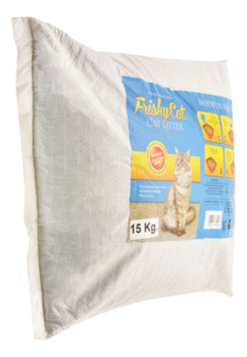 Arena Para Gato 15 Kg Frisky Cat