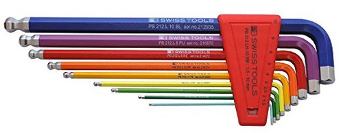 Pb Swiss Tools Pb 212lh-10 Rb Ballend Hexagonal Fija A Largo