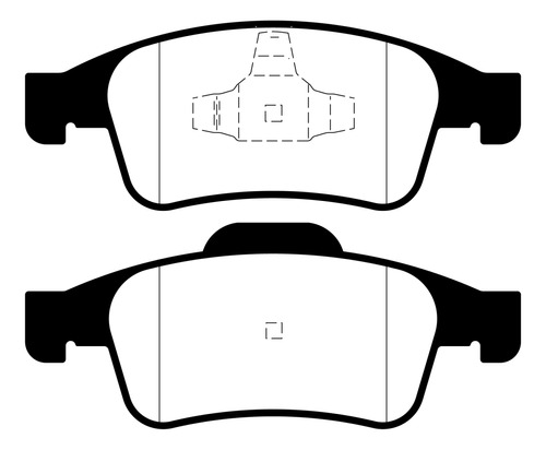 Pastillas De Freno Para Renault Duster Oroch Dynamique 2.0 1