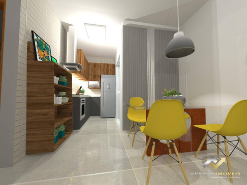 Cobertura Com 2 Dormitórios À Venda, 100 M² Por R$ 435.000 - Vila Bastos - Santo André/sp - Co0435