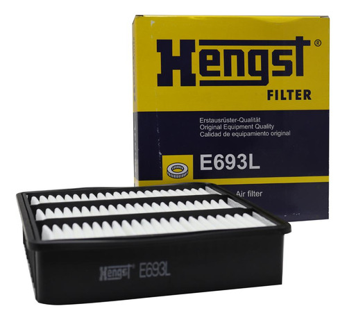 Filtro De Ar Hengst E693l Lancer 1.8, Pajero Tr4 - Cód.9957