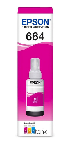 Paquete De Tintas Epson Ecotank T664420-al Magenta Y Cian 