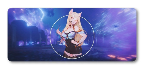 Mousepad Xxl 80x30cm Cod.324 Chica Anime League Of Legends