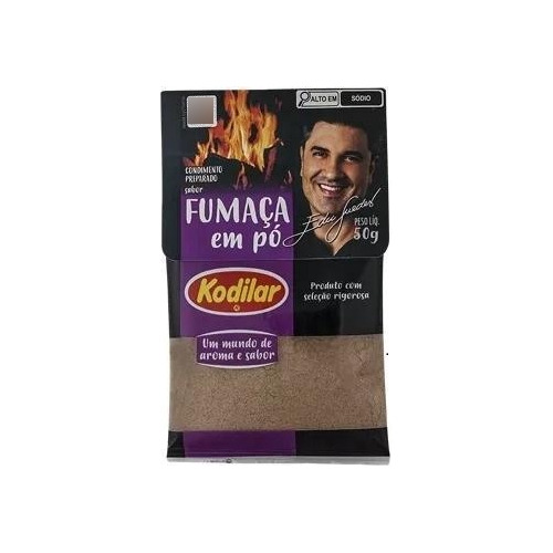 Fumaça Em Pó 50g Tempero Edu Guedes - Kodilar