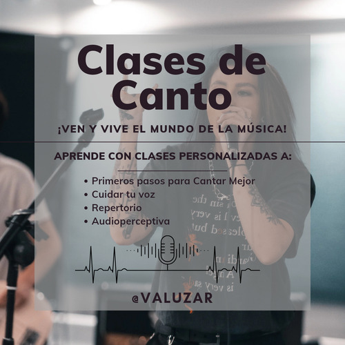 Clases De Canto Y Piano