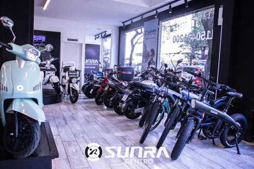 Moto Electrica Sunra Caguu Para Delivery + Envio Y Casco / G