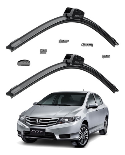 Limpiaparabrisas Plumas Bosch Honda City 2010 Al 2014