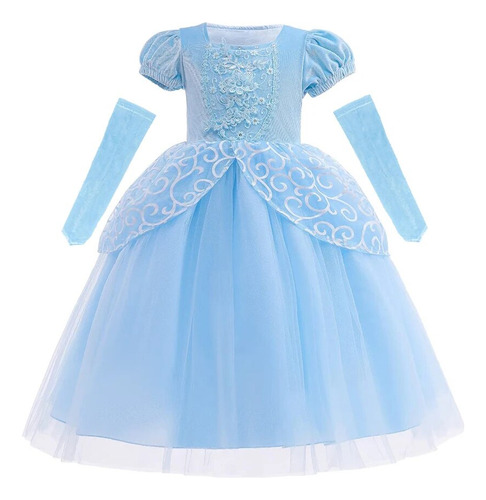 Vestido De Princesa De Halloween Para Niñas, Cuento De Hadas