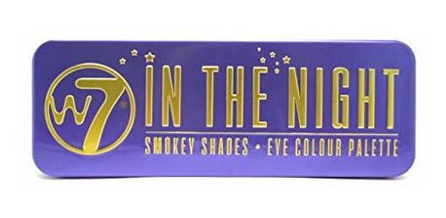 W7 -  In The Night  Smokey Shades - Paleta De Colores De Ojo