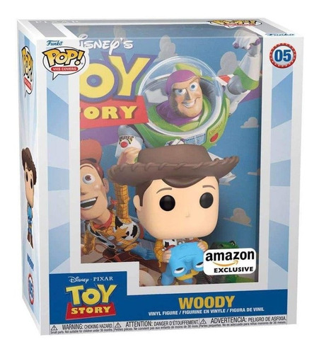 Funko Pop Vhs Cover Disney Toy Story Woody Exclusivo Amazon 